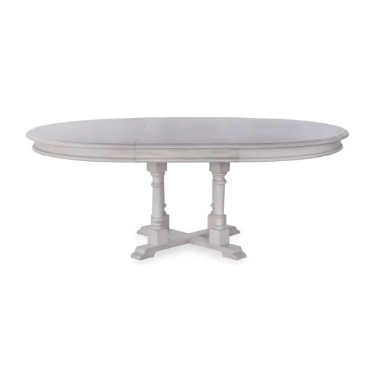 Round Extendable Dining Table