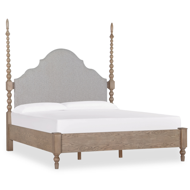 Jules Upholstered Poster Bed