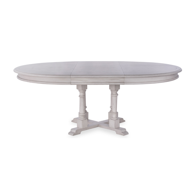 Round Extendable Dining Table